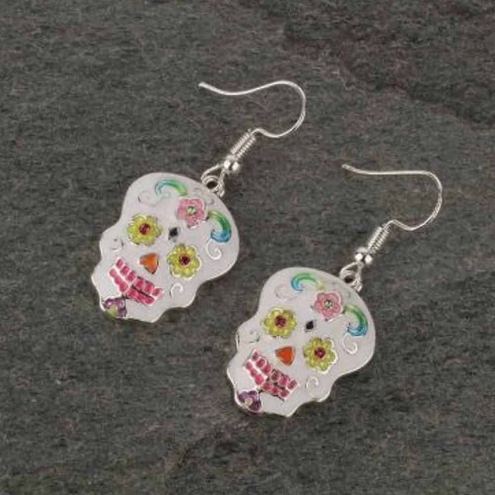 Sugar Skull Earrings